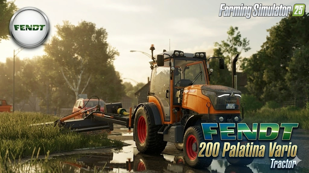Fendt 200 Palatina Vario Tractor v1.0 for FS25