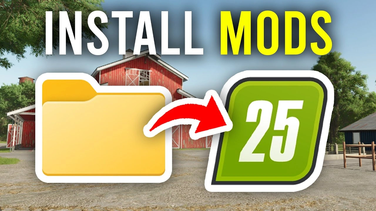 How To Install Mods In FS25 Game with Full Guide - Video