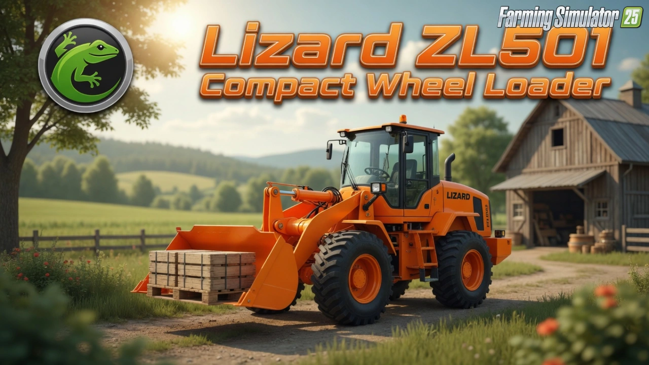 Lizard ZL501 Compact Wheel Loader v1.0.0.2 for FS25
