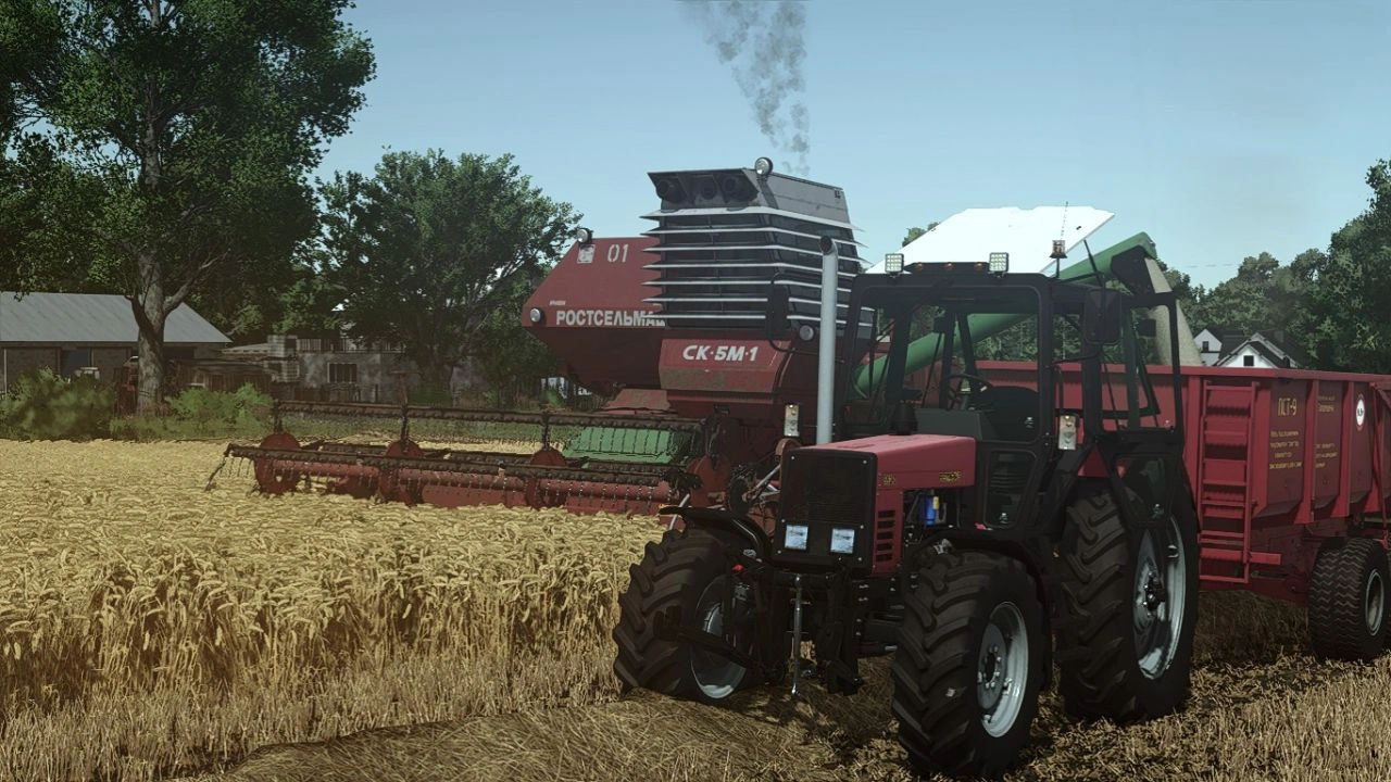 MTZ 892.2 Belarus Tractor v1.0.0.2 for FS25