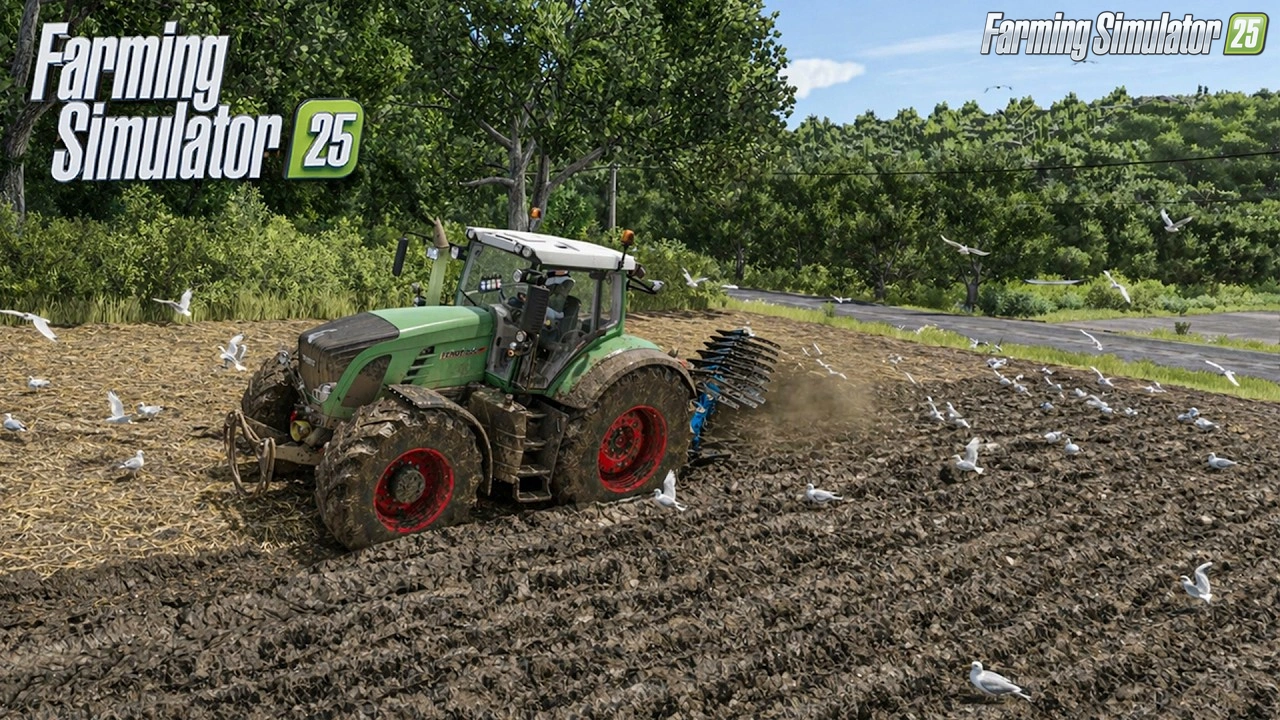 Realistic Advanced Plowing (Real Furrow) for FS25 - Video