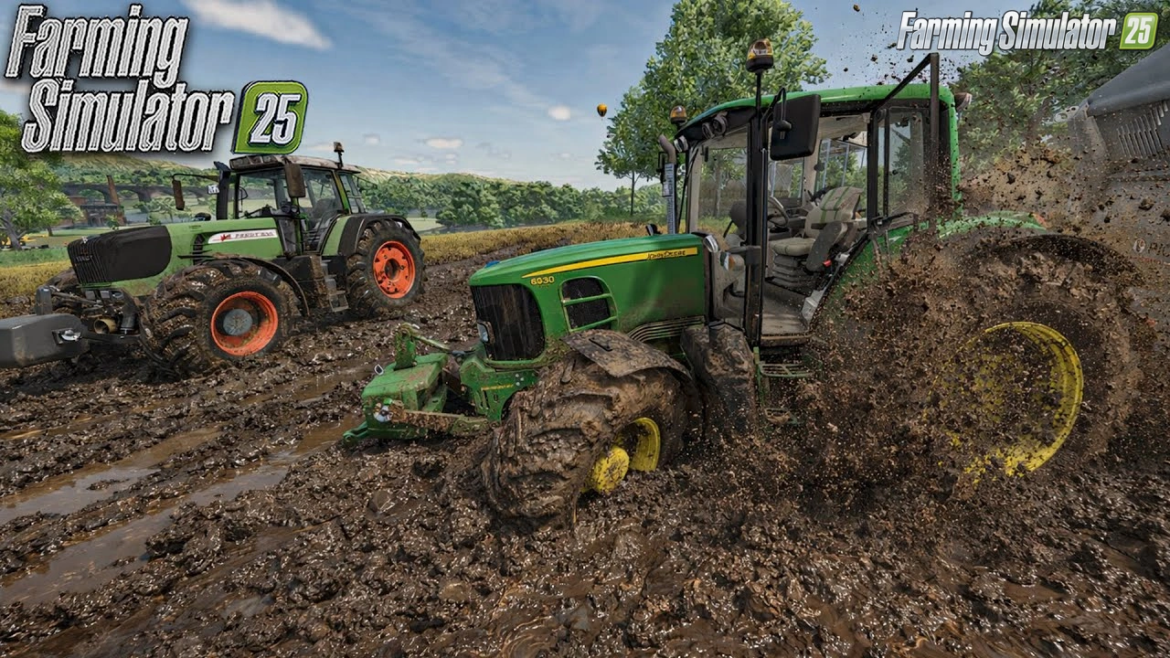 Realistic Mud System for Farming Simulator 25 - Video