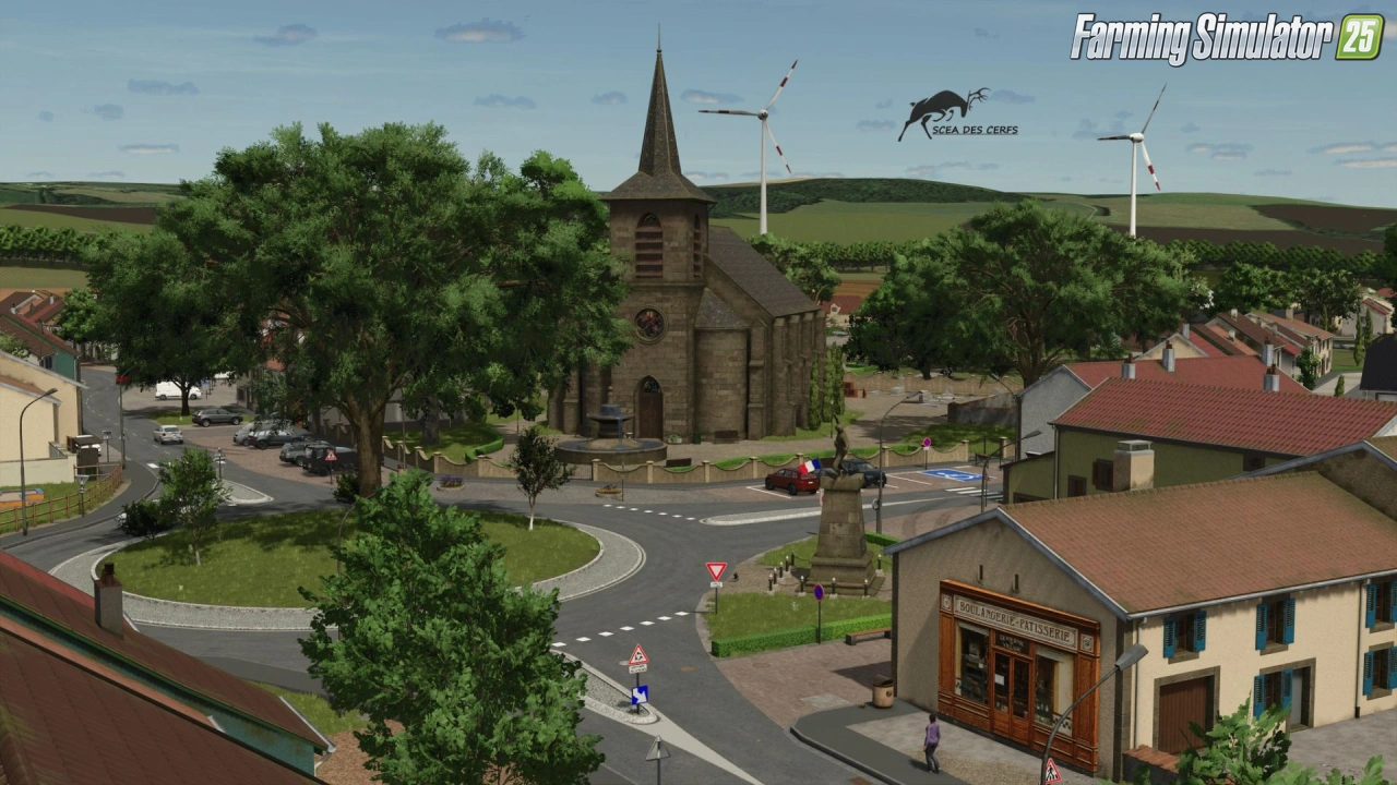 Région de Champagne Map v1.0 for FS25