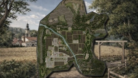 Countryside Fields Map for FS25