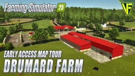Drumard Farm Map for FS25