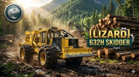 Lizard 632H Skidder for FS25
