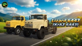 Lizard 6443 (KrAZ 6443) Truck for FS25