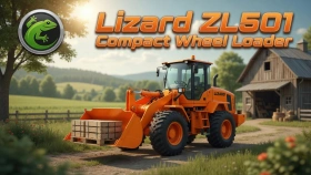 Lizard ZL501 Compact Wheel Loader for FS25