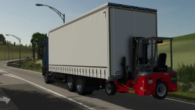 MAN TGX 26.640 Curtainsider Truck for FS25