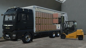 MAN TGX 26.640 Curtainsider Truck for FS25