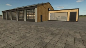 Modern Shed Placeable for FS25