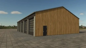 Modern Shed Placeable for FS25