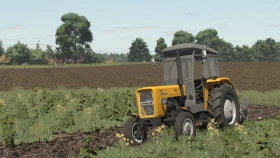Realistic Advanced Plowing (Real Furrow) for FS25