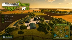 The Millennial Farm Map for FS25