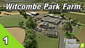 Witcombe Park Farm Map for FS25