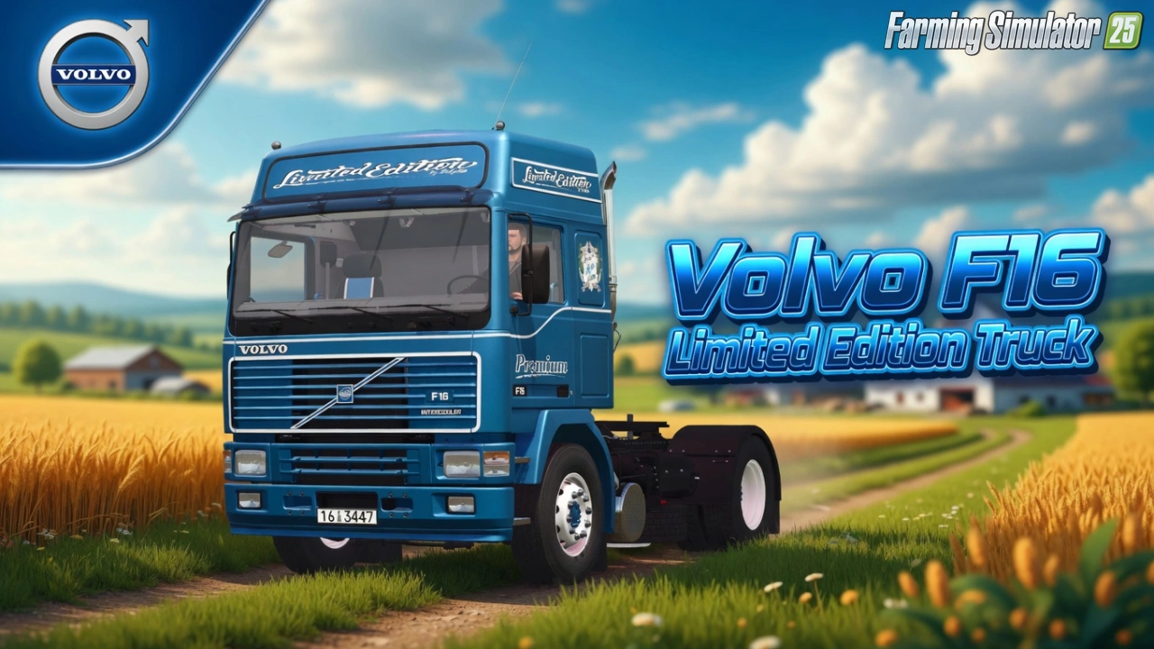 Volvo F16 Limited Edition Truck v1.0 for FS25