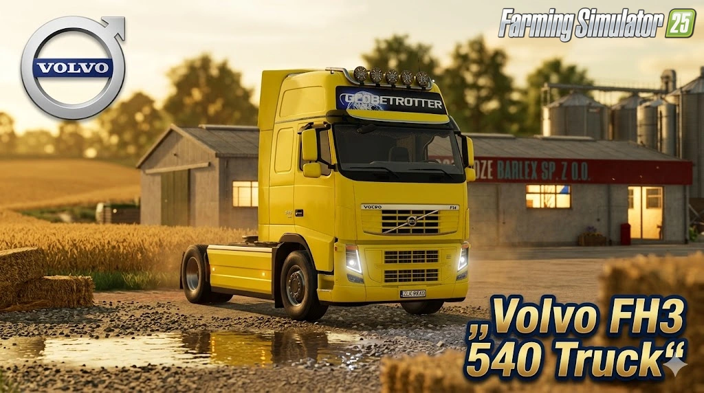 Volvo FH3 540 Truck v1.3 for FS25