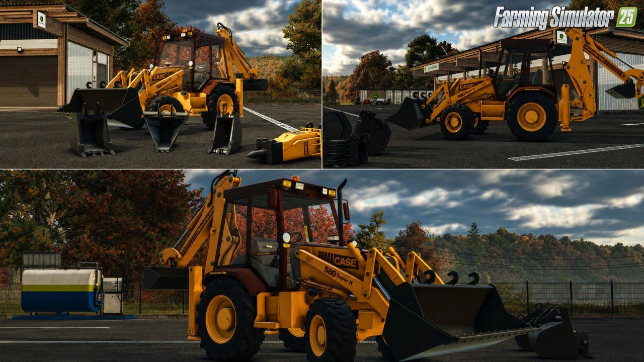 Case 580 Super K v1.0 By for FS25