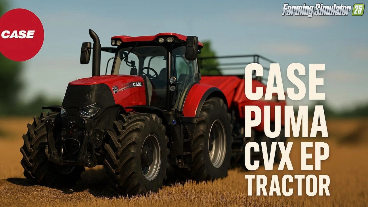 Case Puma CVX EP Tractor v1.0.0.1 for FS25