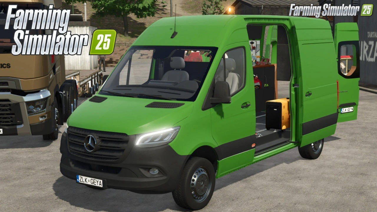 Mercedes-Benz Sprinter 2021 v1.2 for FS25