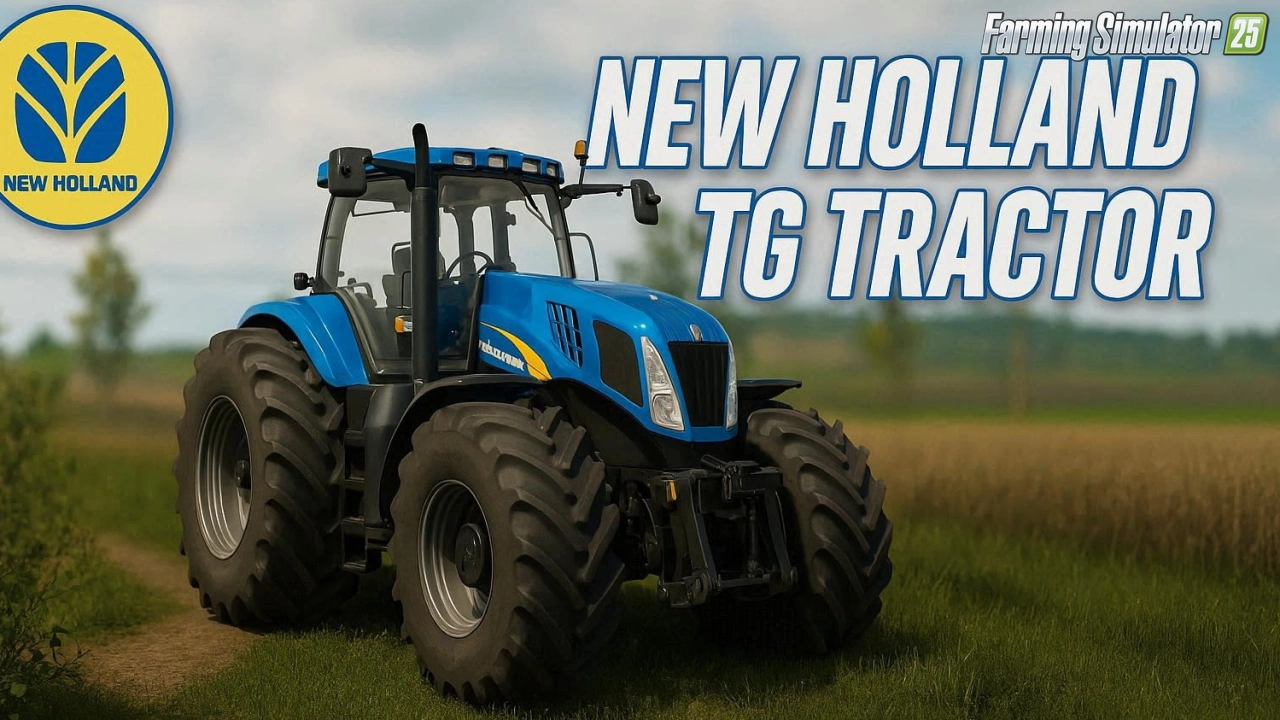 New Holland TG Tractor v1.5 for FS25