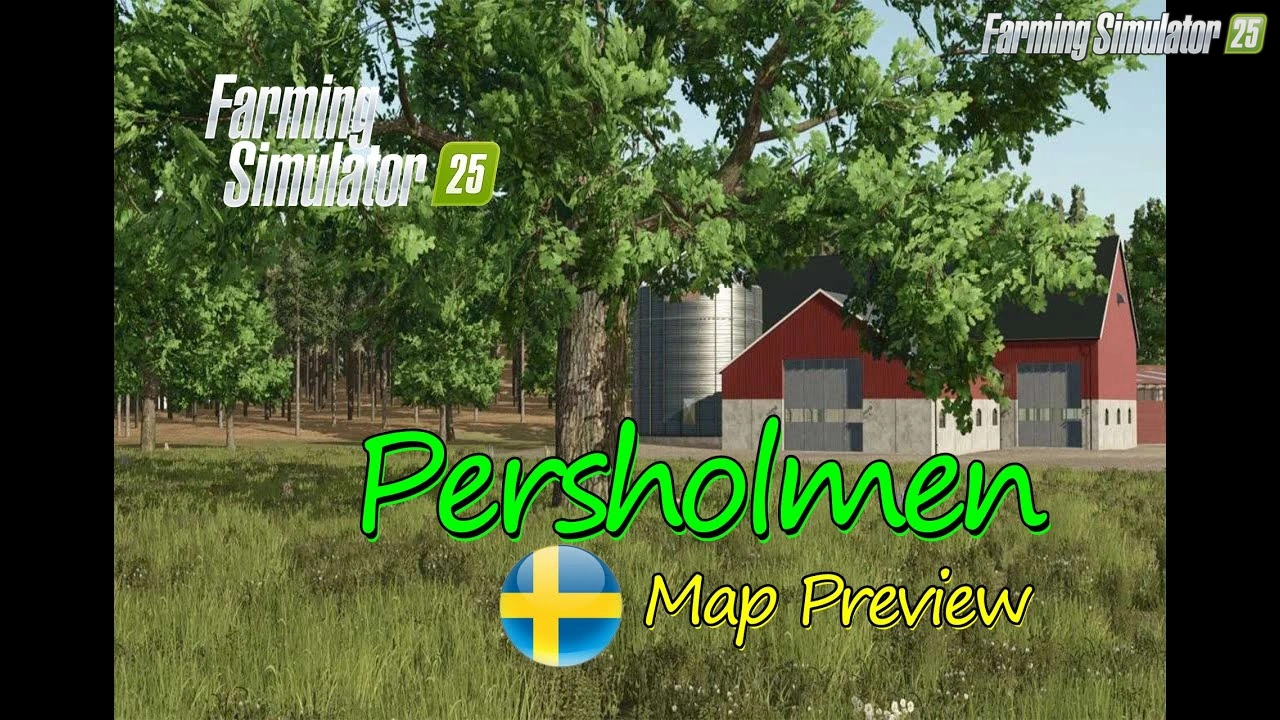 Persholmen Map v1.2 for FS25