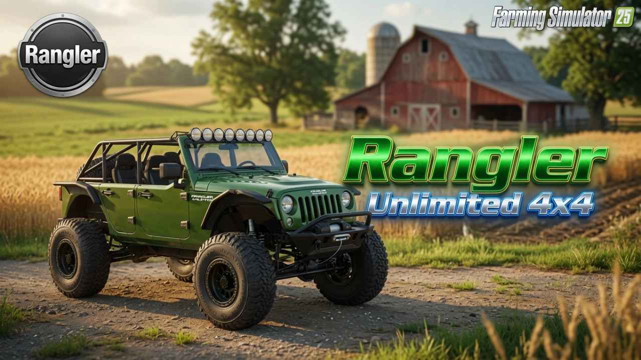 Rangler Unlimited 4x4 v1.0 for FS25