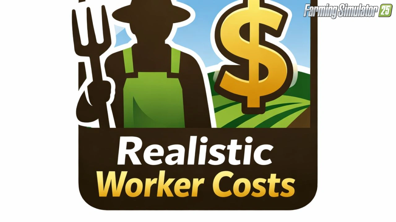 Realistic Worker Costs v1.0.9.5 for FS25