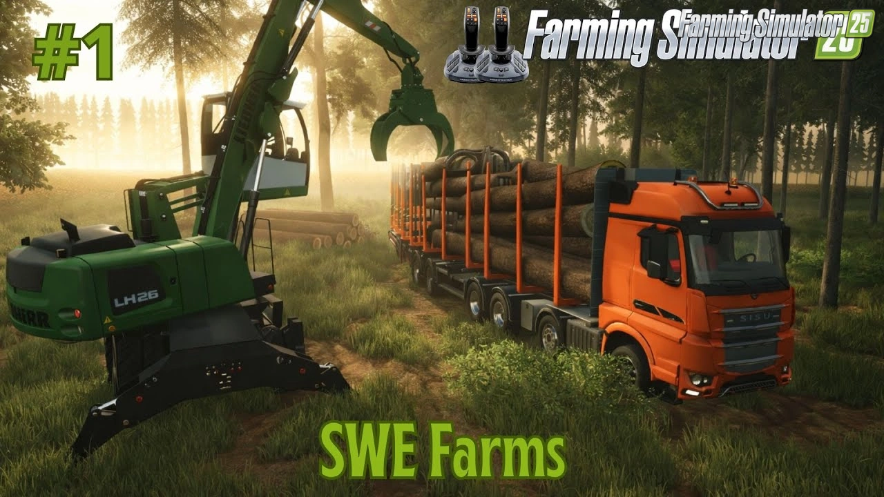 SWE Farms Map v1.7 for FS25