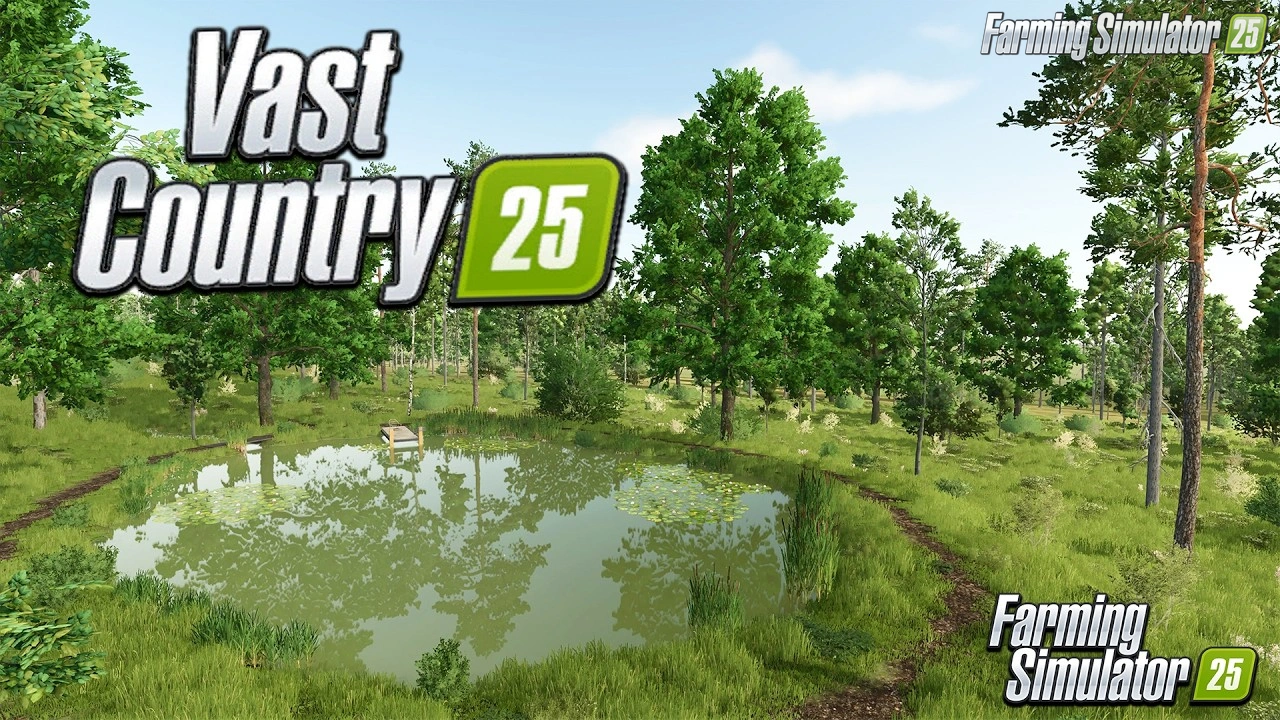 Vast Country Map v1.0.0.2 for FS25