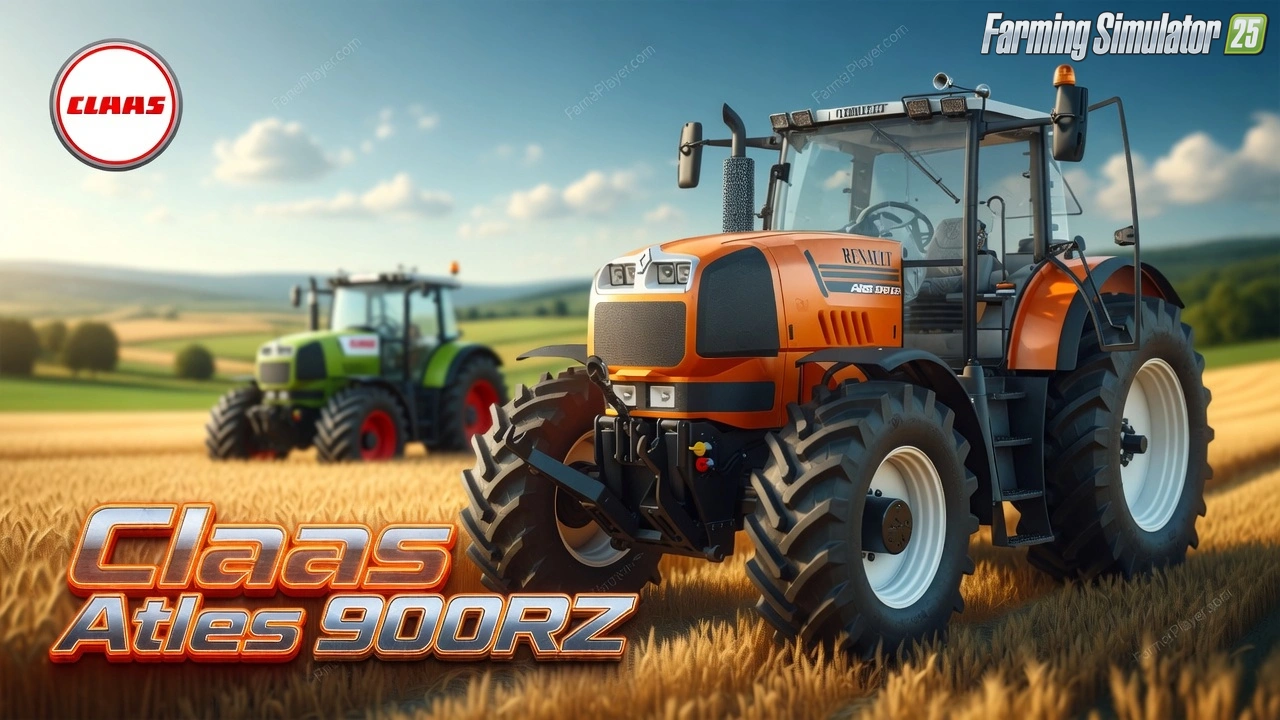 Claas Atles 900RZ Tractor v2.0.0.3 for FS25