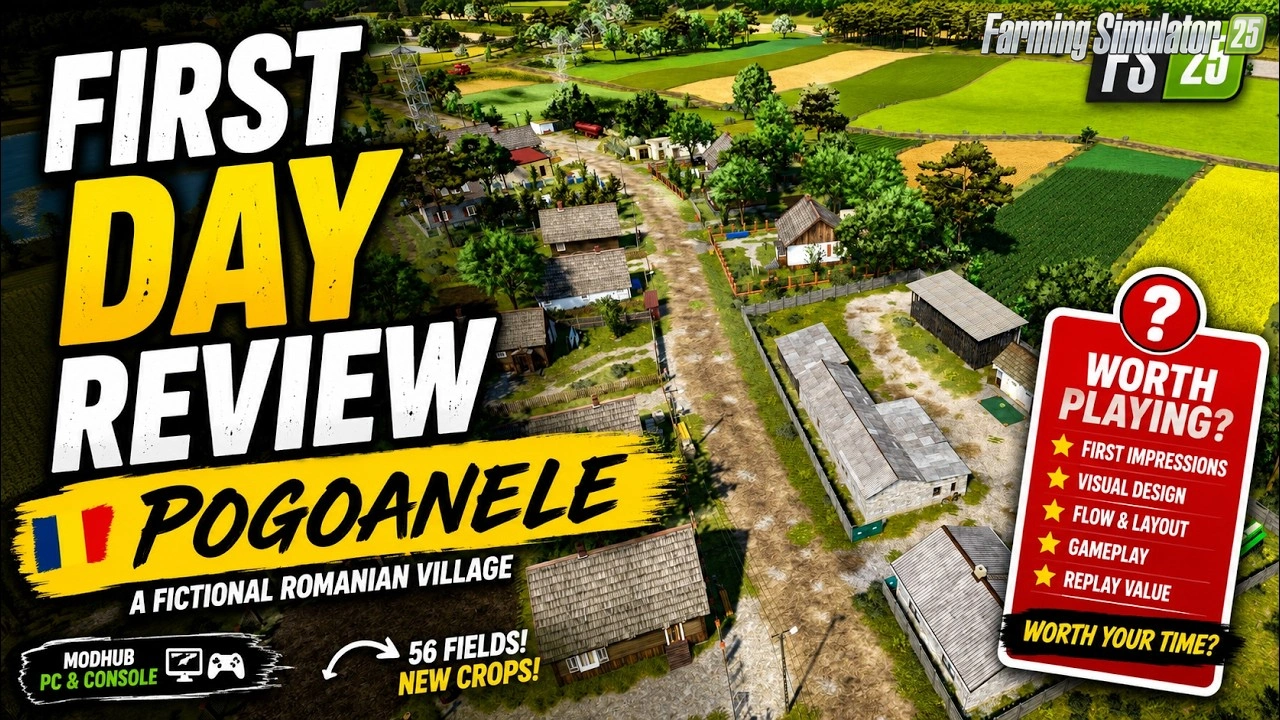 Pogoanele Map v1.0 for FS25