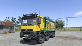 Mercedes Benz Arocs Agrar Truck for FS25