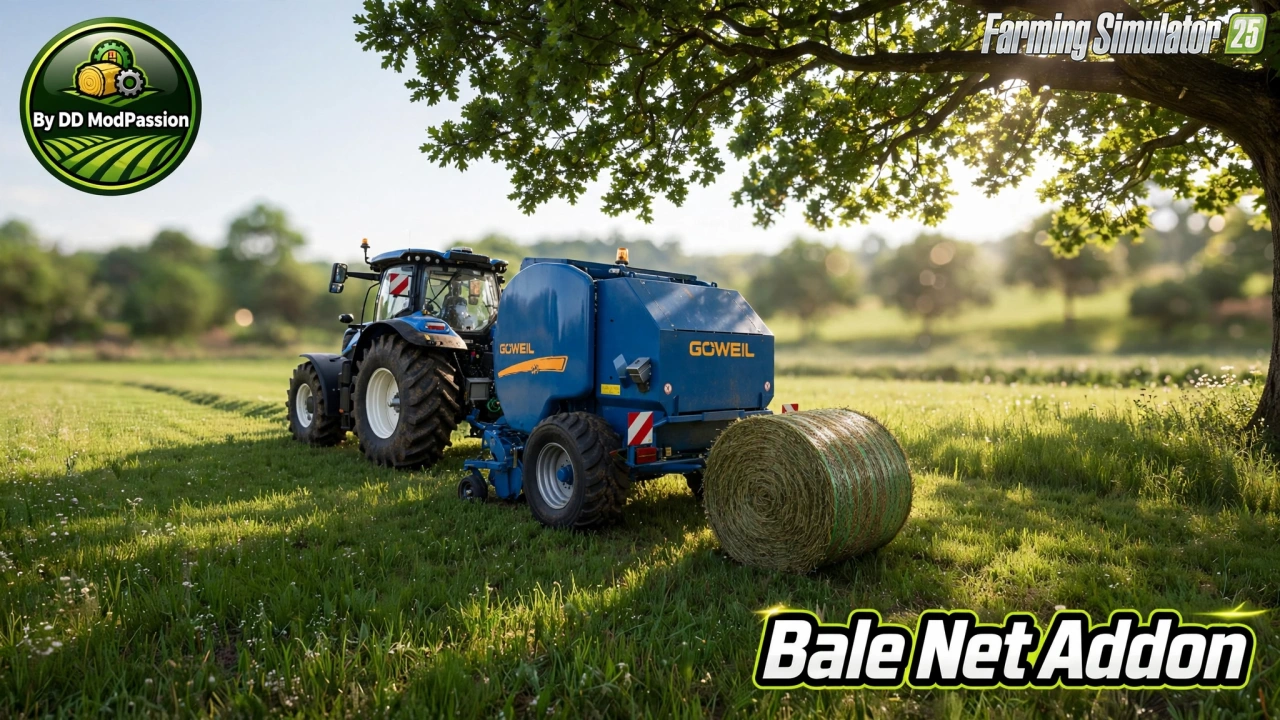 Bale Net Addon v1.0.0.7 for FS25