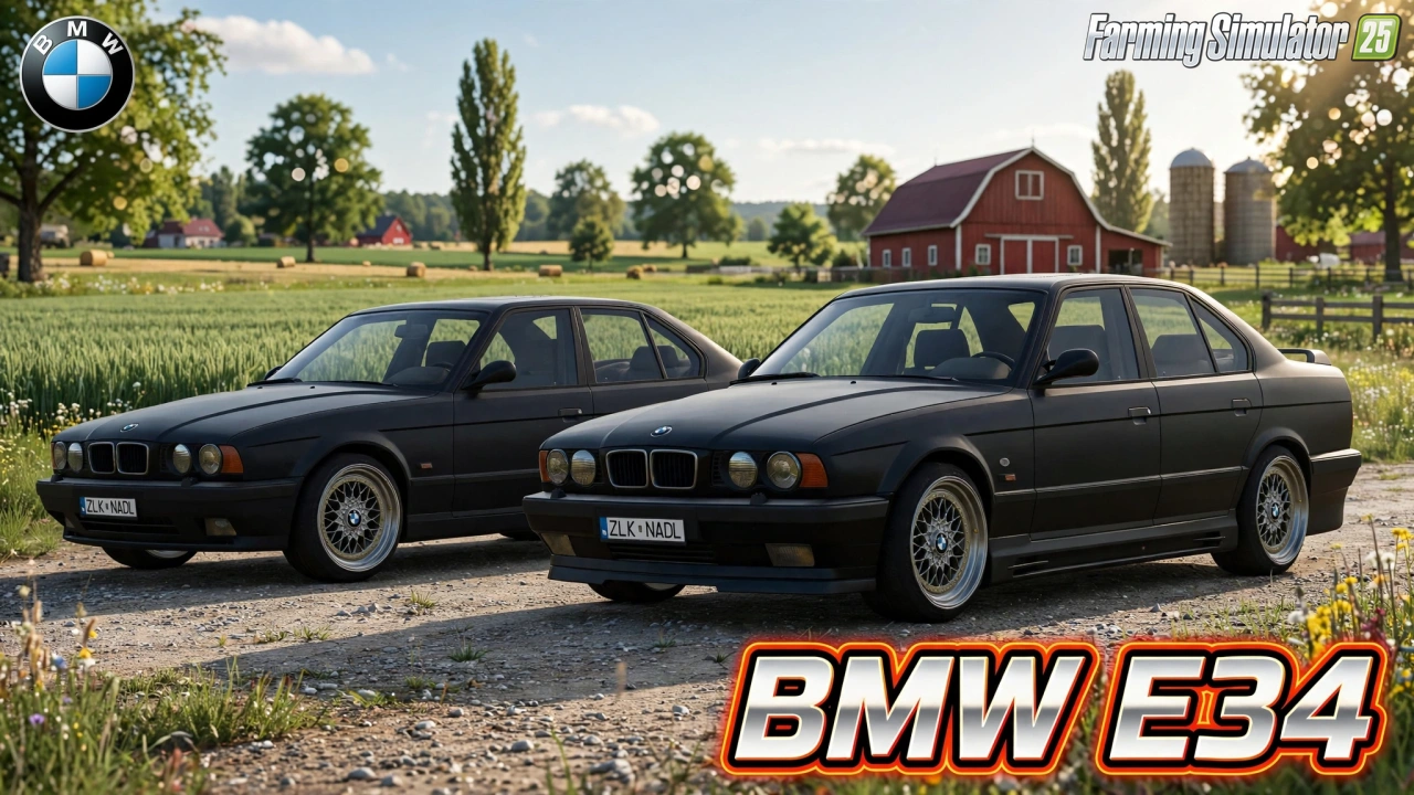 BMW E34 v1.0.1 for FS25