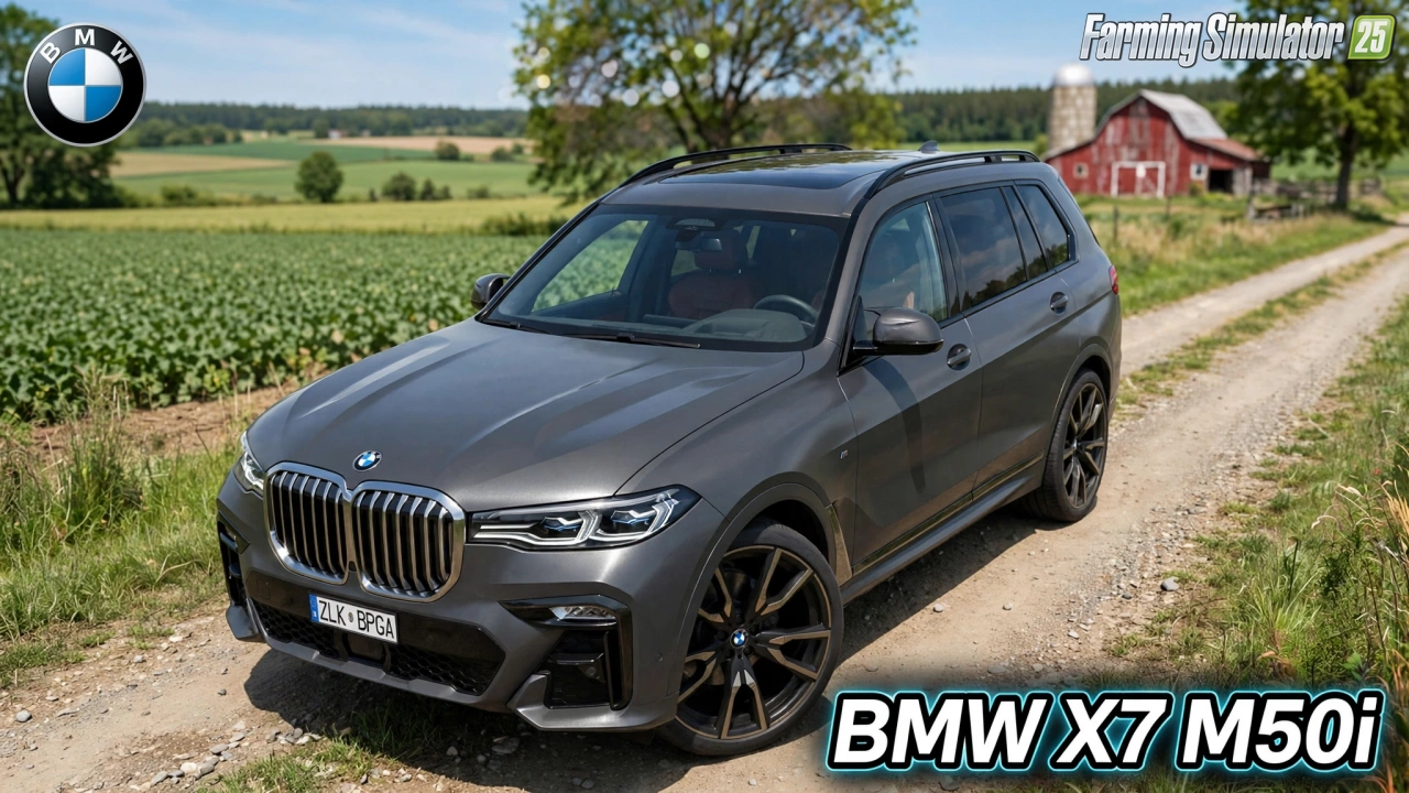 BMW X7 M50i v1.8.0.4 for FS25