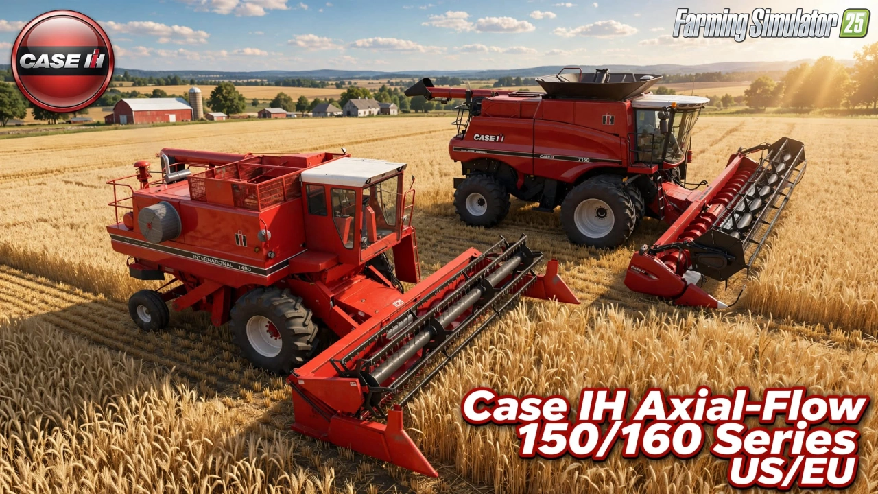 Case IH Axial-Flow 150/160 Series US/EU v2.0 for FS25