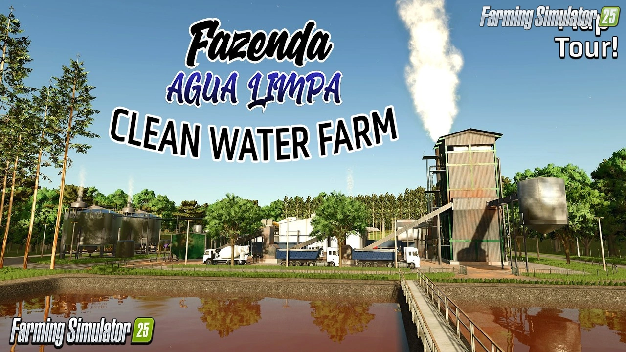 Clean Water Farm Map v1.0 for FS25