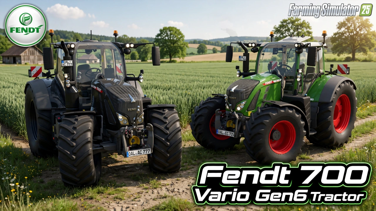 Fendt 700 Vario Gen6 Tractor v1.4 for FS25
