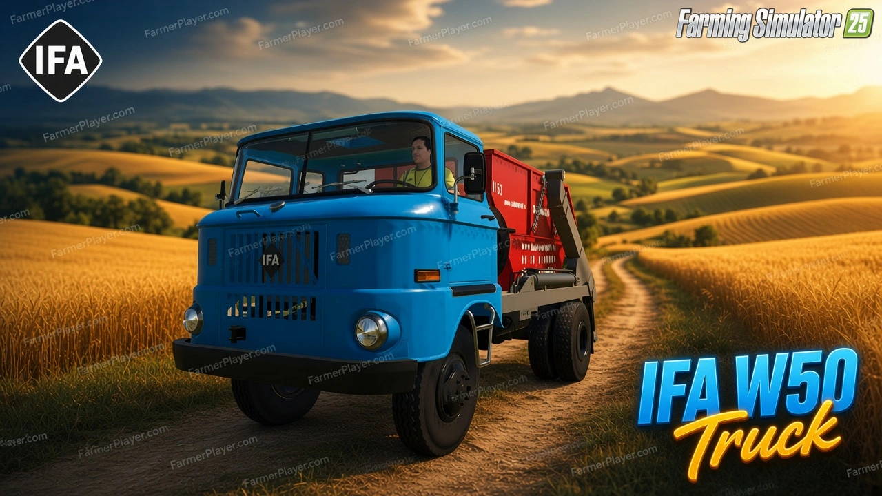 IFA W50 Truck v1.0.0.5 for FS25