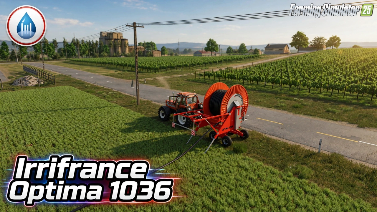 Irrifrance Optima 1036 v1.1.0.4 for FS25