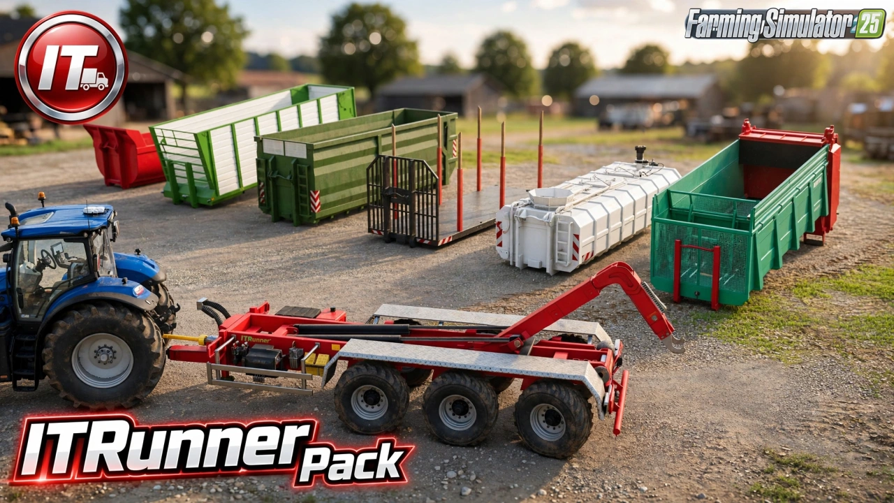 ITRunner Pack v1.0.2 for FS25