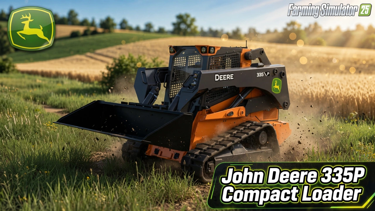 John Deere 335P Compact Loader v1.0 for FS25