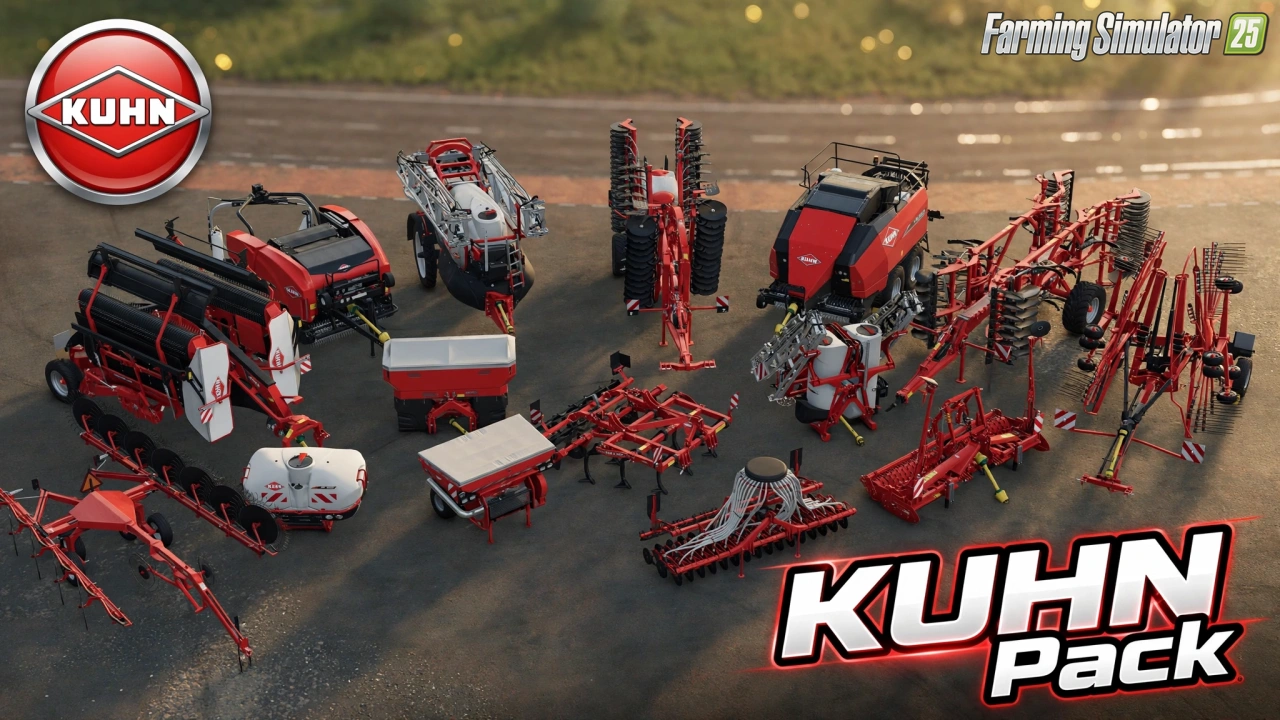 KUHN Pack v1.0 for FS25