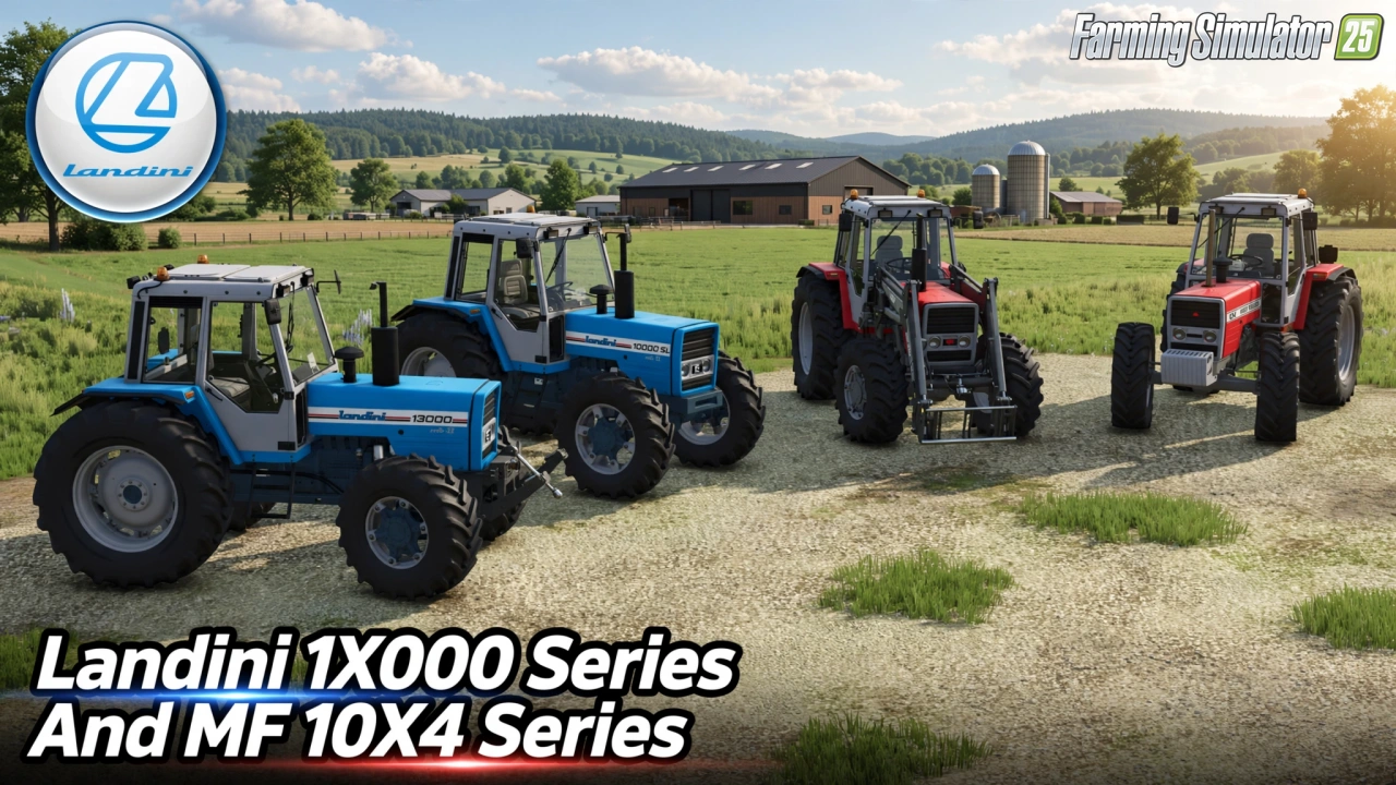 Landini 1X000 Series And MF 10X4 Series v1.0 for FS25