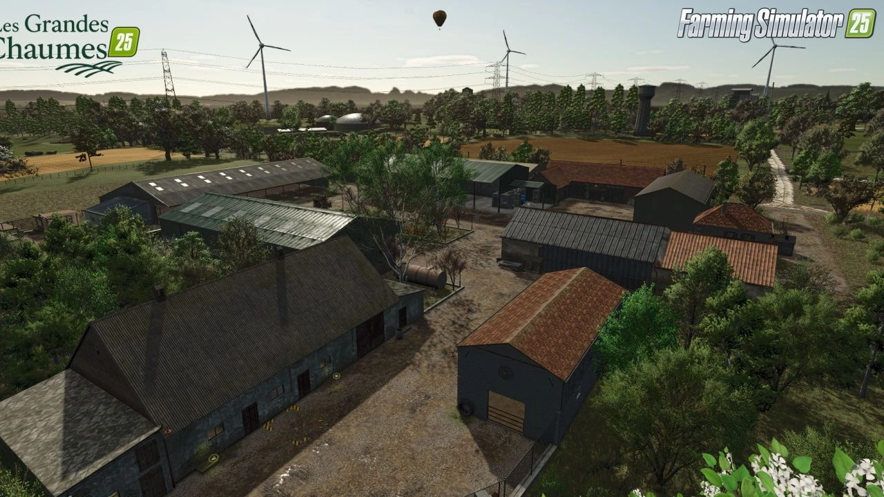 Les Grandes Chaumes Map v1.0.0.3 for FS25