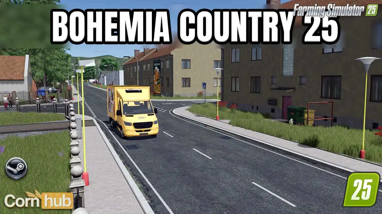 Bohemia Country 25 Map v1.1 for FS25