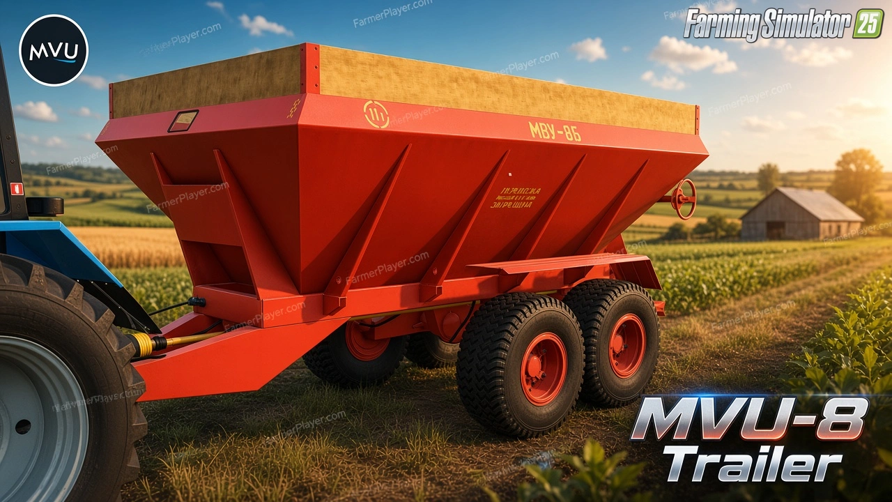 MVU-8 Trailer v1.0.0.5 for FS25