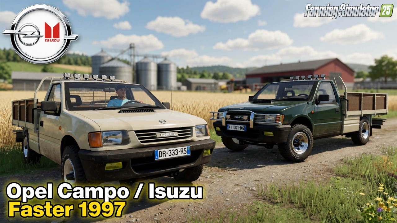 Opel Campo / Isuzu Faster 1997 v3.0 for FS25