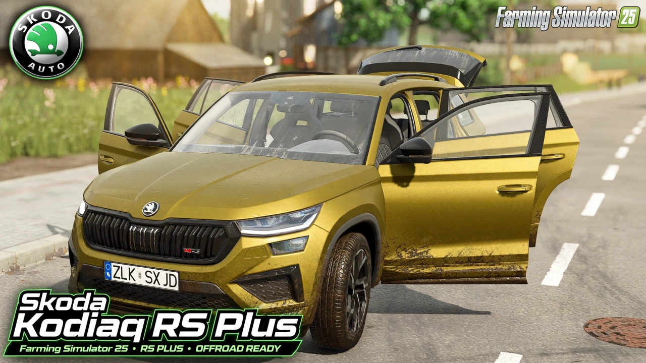 Skoda Kodiaq RS Plus v1.0.0.4 for FS25